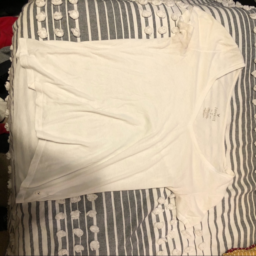 White v neck